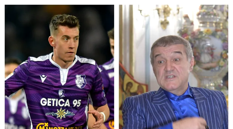 Gigi Becali a tranșat cazul Alexandru Ișfan, după Rapid - FC Argeș: „Nu e atacant!”