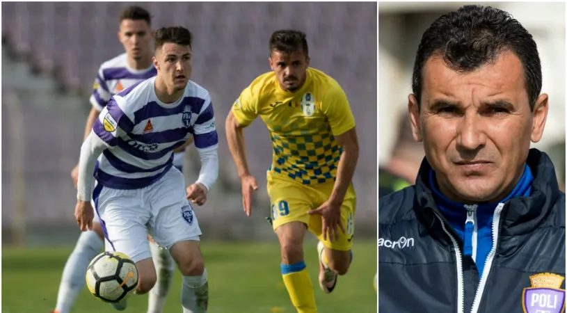 Cosmin Petruescu, nervos pe o parte a echipei după egalul cu Daco-Getica:** 