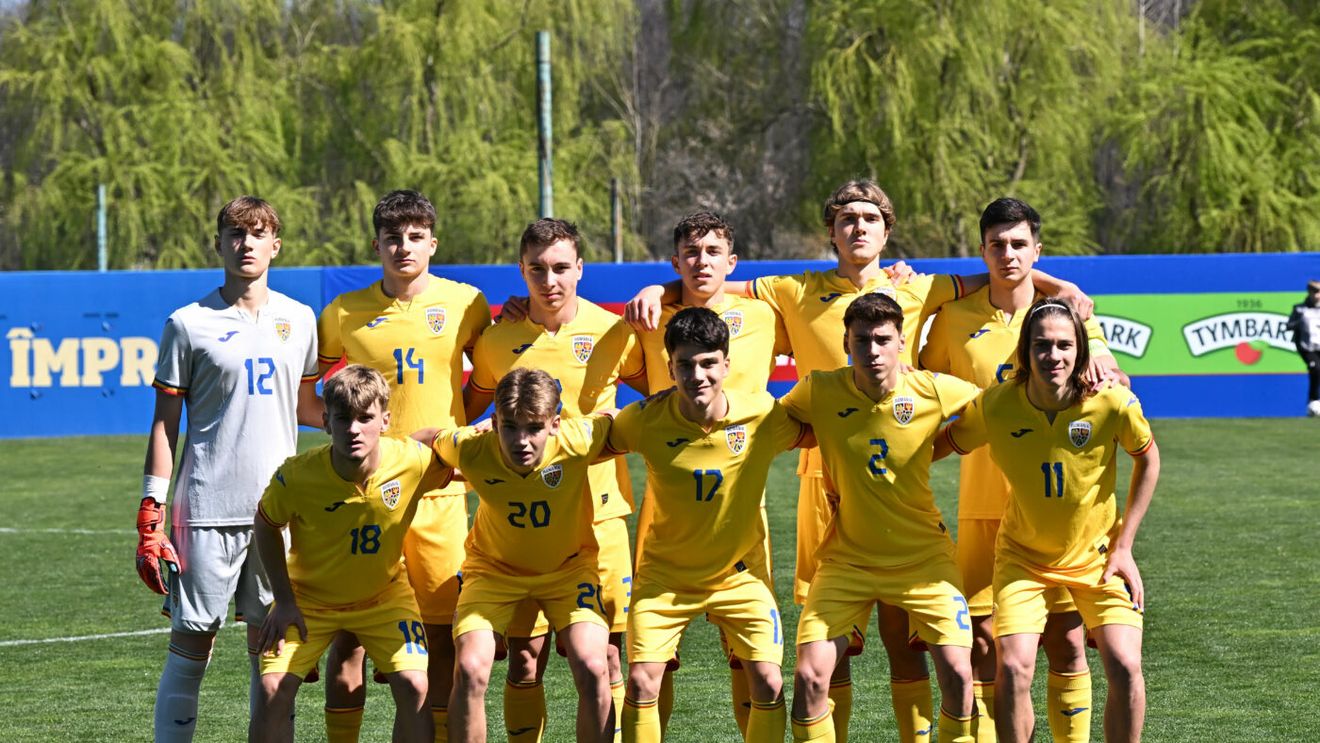 Ce adversare are România pentru EURO 2025, la Under 17