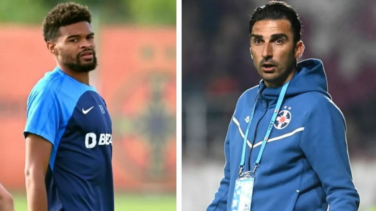 Elias Charalambous pare că abia a așteptat să scape de Malcom Edjouma! Gestul care trădează că antrenorul FCSB nu prea îl suporta pe mijlocașul francez: „E istorie”