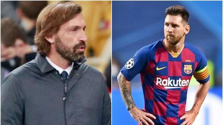 Andrea Pirlo, precaut înainte de meciul Juventus - Barcelona din grupele Ligii Campionilor: „Messi trebuie tratat diferit”