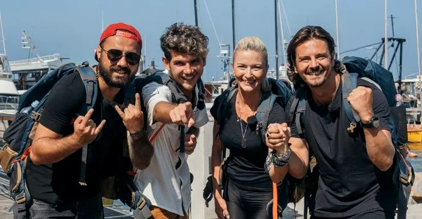 FOTO / Finala ”Asia Express” are loc duminică. Elwira și Mihai Petre și Emi și Cuza se luptă pentru mare premiu