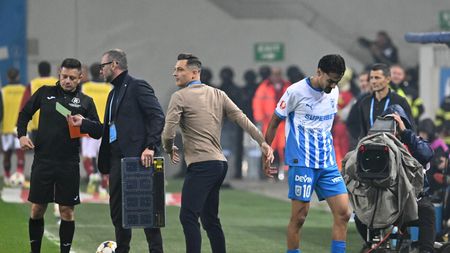 Continuă conflictul dintre Rădoi și Baiaram?! Decizia luată de antrenorul Universității Craiova pentru meciul cu Rapid Viena