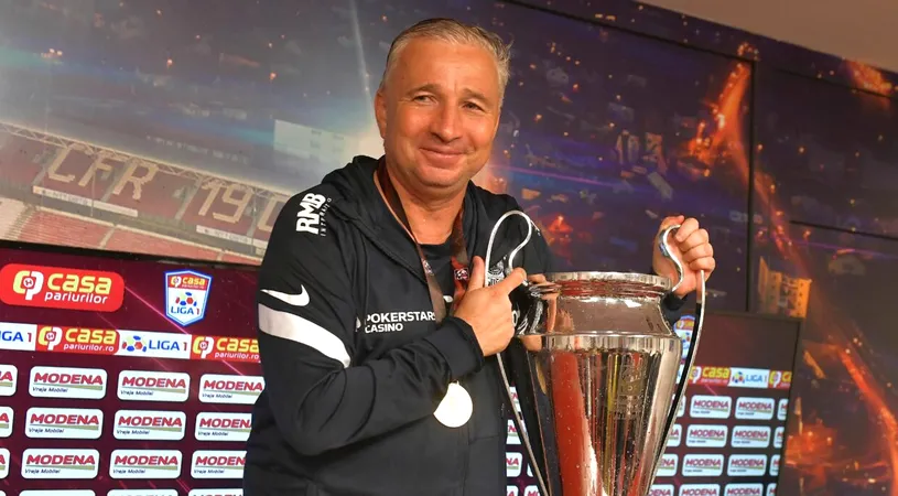 Dan Petrescu nu se ferește de cuvinte după plecarea de la CFR Cluj: „E greu ca un antrenor să repete performanțele mele în următorii 100 de ani”