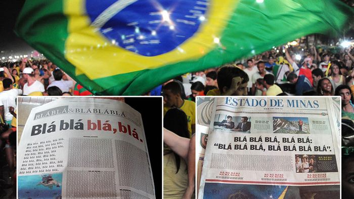 "Bla, bla, bla, bla"... Pentru că doar fotbalul contează. Cum a ales să prefațeze finala Cupei Braziliei o publicație sud-americană | FOTO
