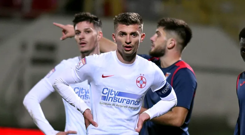 Ce ghinion pentru Florin Tănase! Căpitanul lui FCSB poate rata transferul carierei, după accidentarea din meciul cu Gaz Metan! Două cluburi din MLS sunt pe urmele lui