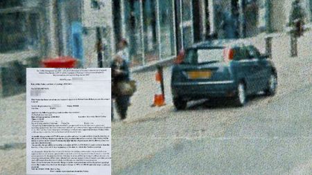 "Am crezut că e o glumă! Nici măcar n-am oprit motorul!" FOTO: Pentru ce a fost amendat acest șofer