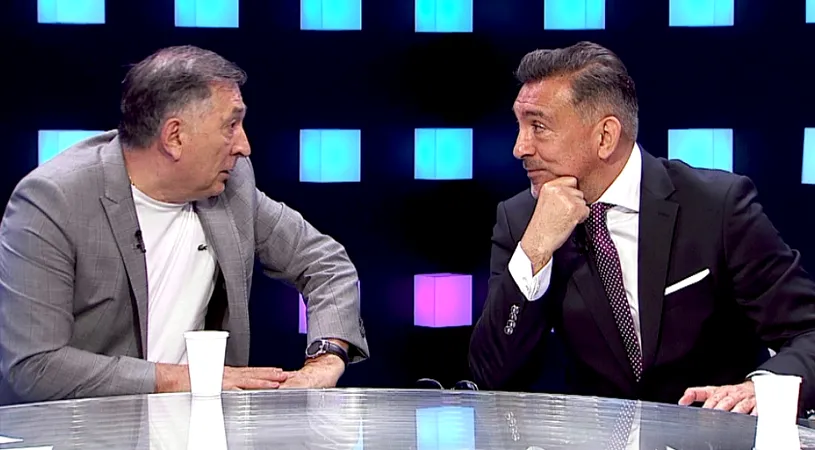 Ilie Dumitrescu și Ion Crăciunescu s-au contrat în direct la TV: „Hagi și-a dat toți banii de acasă / Ai făcut un audit de vorbești?”