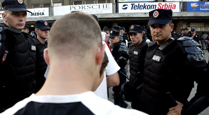 Ciocniri violente în Belgrad,** înainte de Partizan - Toulouse