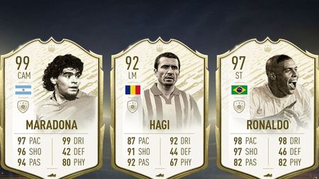 Cele mai bune Prime ICON-uri 5 STAR SKILL. Gheorghe Hagi cu overall de 92, în lista celor mai tehnici jucători!