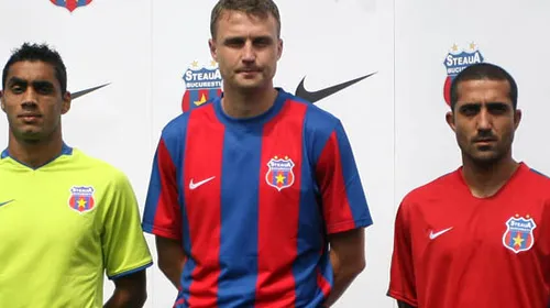 Steaua, cu pieptul gol