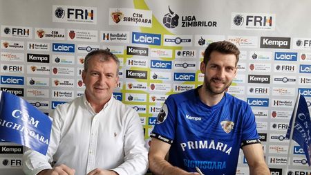 Handbalul românesc, o nouă decizie penibilă! Un jucător s-a transferat în Liga Zimbrilor de la o echipă la alta printr-o derogare de la regulament votată în Consiliul de Administrație: șefii Din și Dinu au votat împotrivă, dar degeaba. SPECIAL