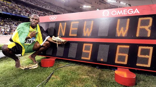Usain Bolt, cel mai rapid om din lume pe 100 m