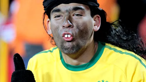 Ronaldinho este la CM:) Atmosferă colosală creată de fanii Braziliei