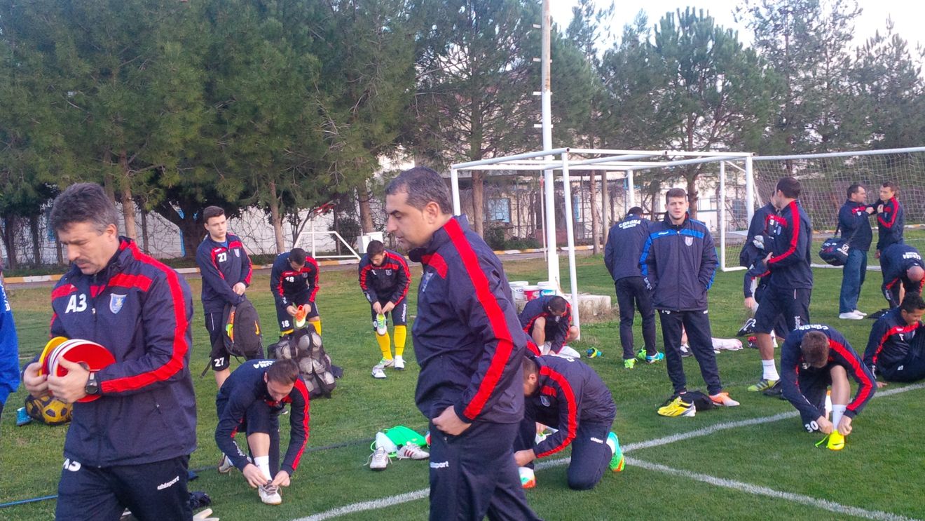 FOTO / Gane e mulțumit de modul în care se pregătesc jucătorii Coronei în Antalya