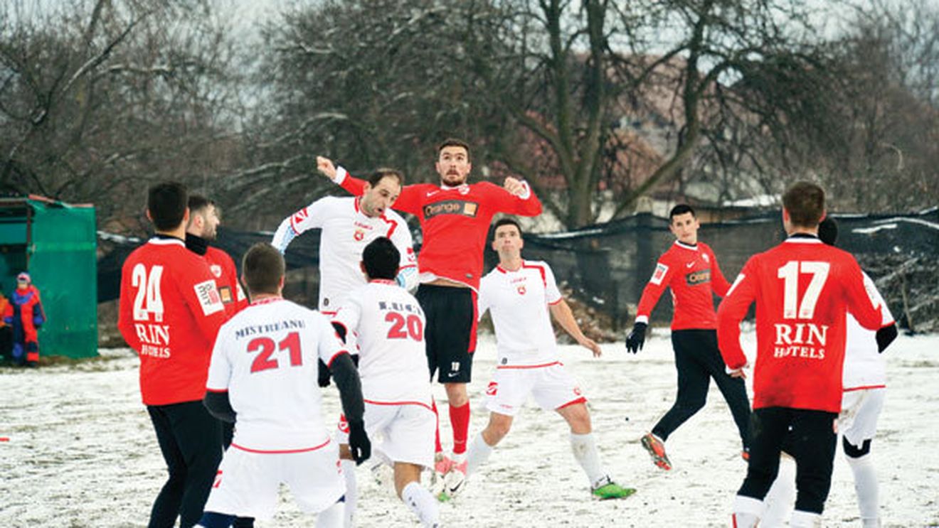Dinamo e pe primul loc. La amicale!** Clasamentul partidelor de pregătire din iarnă