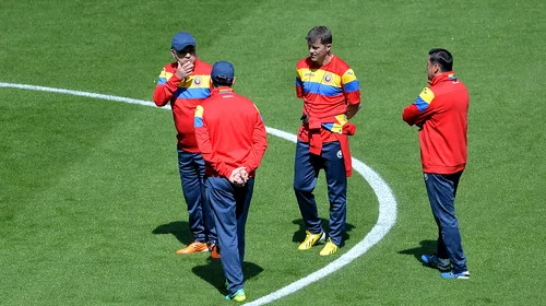 GALERIE FOTO | România și Franța au făcut antrenamentul oficial pe Stade de France