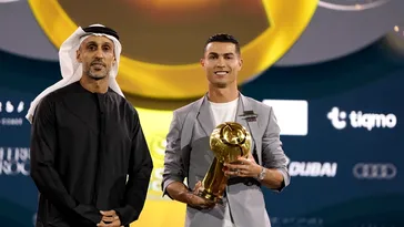 Cristiano Ronaldo e îmbrăcat în aur de regii arabi. Semnează pentru un contract de 200.000.000 de euro pe an