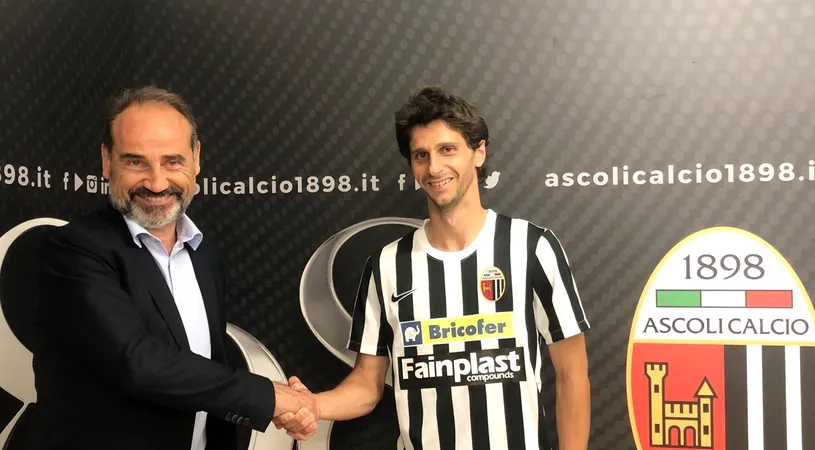 Diego Fabbrini și-a găsit imediat echipă după despărțirea de Dinamo! Prima reacție a italianului care a semnat cu Ascoli | FOTO