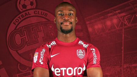 CFR Cluj l-a prezentat oficial pe Ulrich Meleke, fotbalistul-problemă de la FC Botoșani! Campioana a bifat al nouălea transfer din această vară