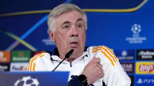 Carlo Ancelotti, verdict despre delegarea lui Istvan Kovacs la Real Madrid – Manchester City: „Statisticile vorbesc de la sine!”