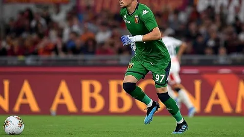 Ionuț Radu face de toate pentru a obține victoria. Portarul naționalei a dat o pasă de gol în victoria echipei Genoa în fața Fiorentinei