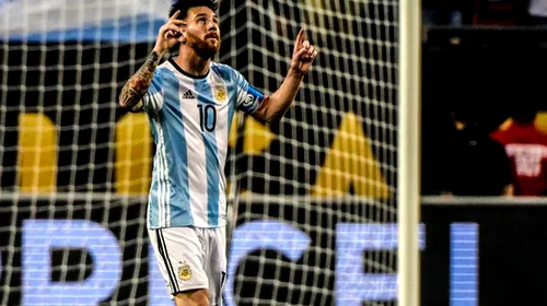 Cupa Mondială fără Messi? Argentina, în pericol să rateze calificarea la CM 2018. Decizia FIFA care pune în pericol naționala „albiceleste”