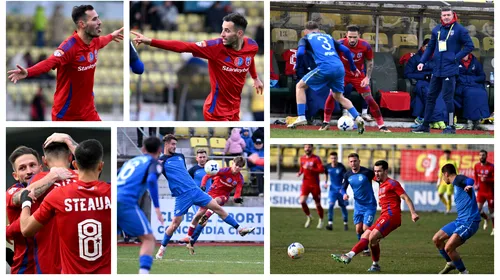 ”Final superb de an” pentru Steaua, cu o victorie la scor în fața unei rivale la play-off! Echipa lui Oprița are cea mai bună defensivă, este singura neînvinsă în acest sezon și dă al doilea golgheter al Ligii 2