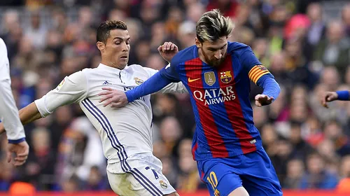 Messi și Ronaldo, în echipa ideală din El Clasico! Staruri de la Barcelona și Real Madrid într-o formație inedită. Vedetele care au fost uitate