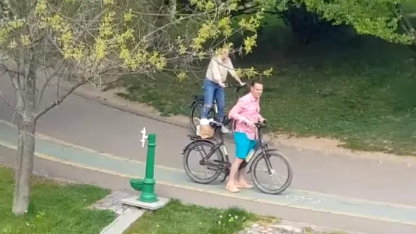 Ce amendă a primit Robert Negoiță, după ce s-a plimbat cu bicicleta în parcul IOR de Paște