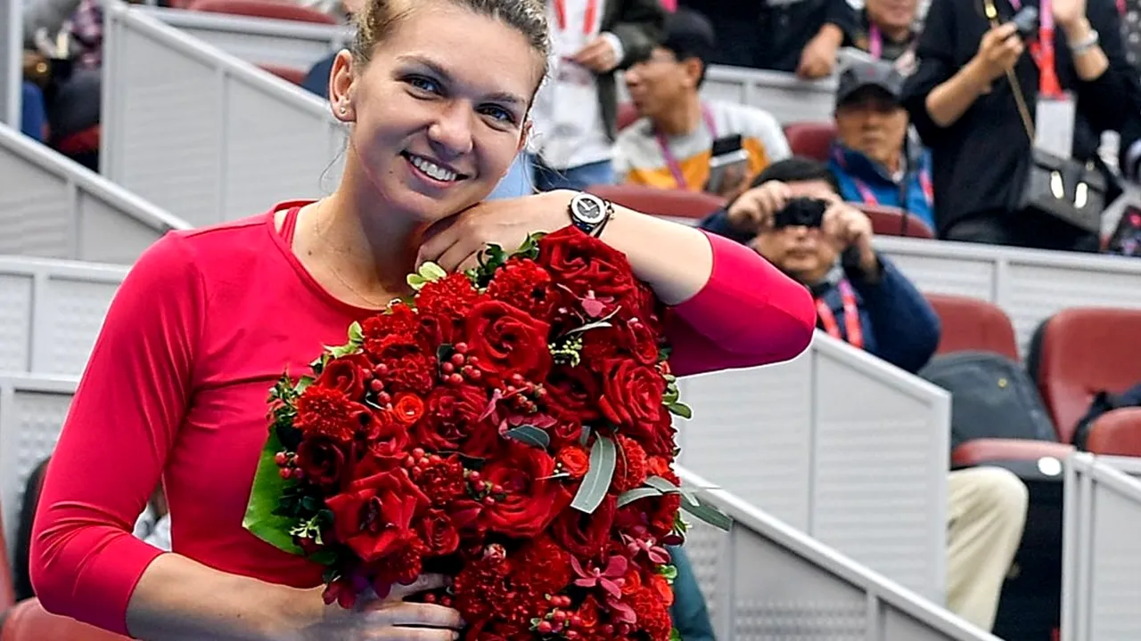 Realizare colosală a Simonei Halep! Le va întrece pe Maria Șarapova și Kim Clijsters 