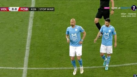 Lovitură pentru FC Voluntari! După ce Gabi Tamaș a ieșit accidentat în minutul 7, Meleke a fost și el schimbat din cauza unei probeleme musculare