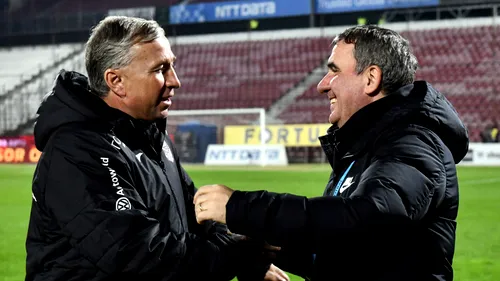 Gică Hagi a reacționat după ce Dan Petrescu a spus că nu își vorbesc înainte de Farul - CFR Cluj: „După meci suntem ce vreți voi”