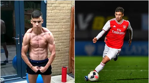 „Bestia” de doar 17 ani! Transformare incredibilă a lui Cătălin Cîrjan, românul de la Arsenal | VIDEO