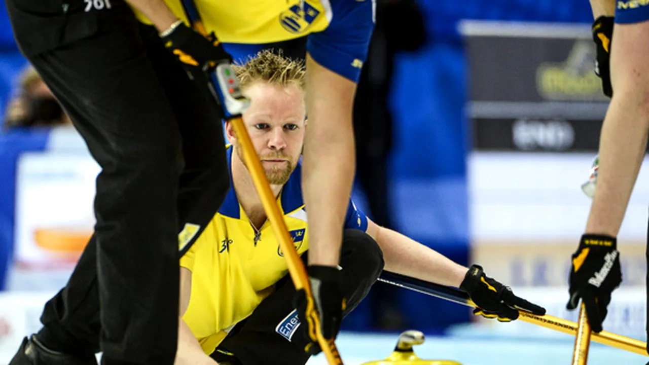Suedia a câștigat** titlul european la curling