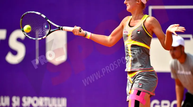 FOTO | Încă o înfrângere în primul tur pentru românce: Begu s-a împiedicat de olandeza venită din calificări, Kiki Bertens