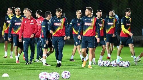 Echipa națională a României a făcut ultimul antrenament înainte de meciul cu Bosnia și Herțegovina, din Liga Națiunilor! Cum s-au prezentat jucătorii lui Edi Iordănescu | GALERIE FOTO