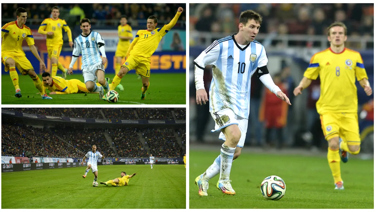 Roboți argentinieni. Messi, Higuain sau Aguero au tratat cu răceală publicul român