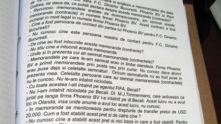 Versluis: „Nu știu! Nu cunosc!"