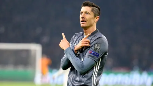 Lewandowski e golgheterul grupelor Ligii Campionilor! I-a depășit pe Messi, Dybala sau Neymar