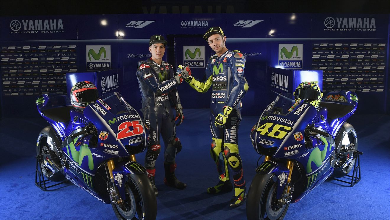 VIDEO | Valentino Rossi și Maverick Vinales au prezentat prototipul Yamaha M1 pentru sezonul 2017

