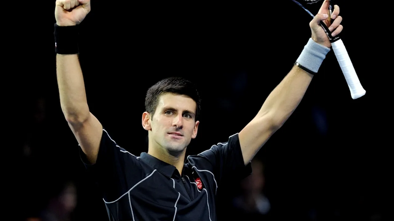 Novak Djokovic l-a învins pe Richard Gasquet la Turneul Campionilor
