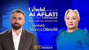„Ai Aflat! cu Ionuț Cristache” începe marți, 3 februarie, de la ora 15.00, live pe Gândul. Invitată: Viorica Dăncilă