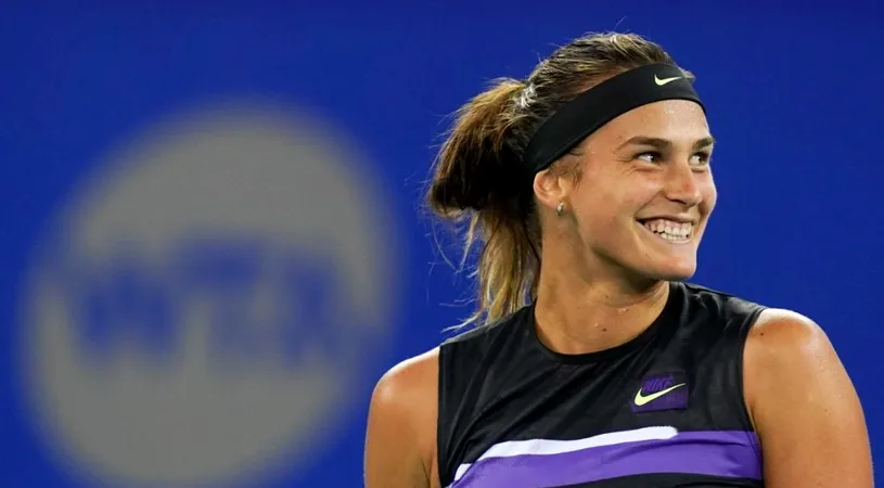 Aryna Sabalenka a câștigat pentru a doua oară consecutiv turneul de la Wuhan și a stabilit un record