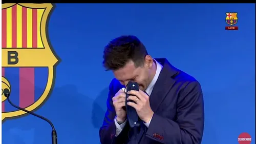 Messi face marele anunț, cu ochii în lacrimi: „PSG e o posibilitate, ca să fiu sincer” + Cum explică fotografia alături de vedetele celor de la Paris Saint-Germain