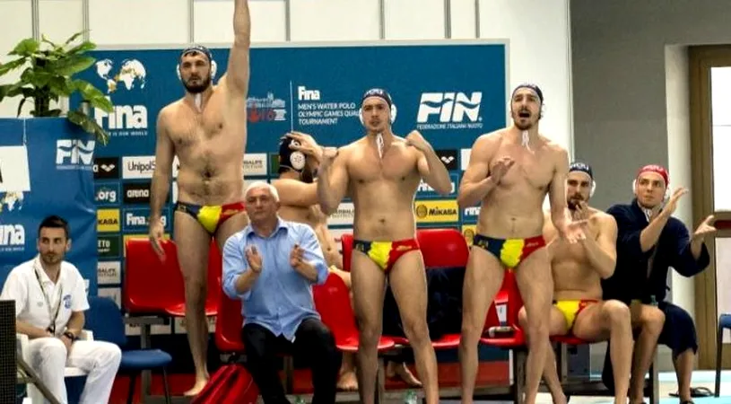 România - Turcia 20-3 | Tricolorii au ocupat locul 11 la Campionatul European de polo pe apă de la Budapesta