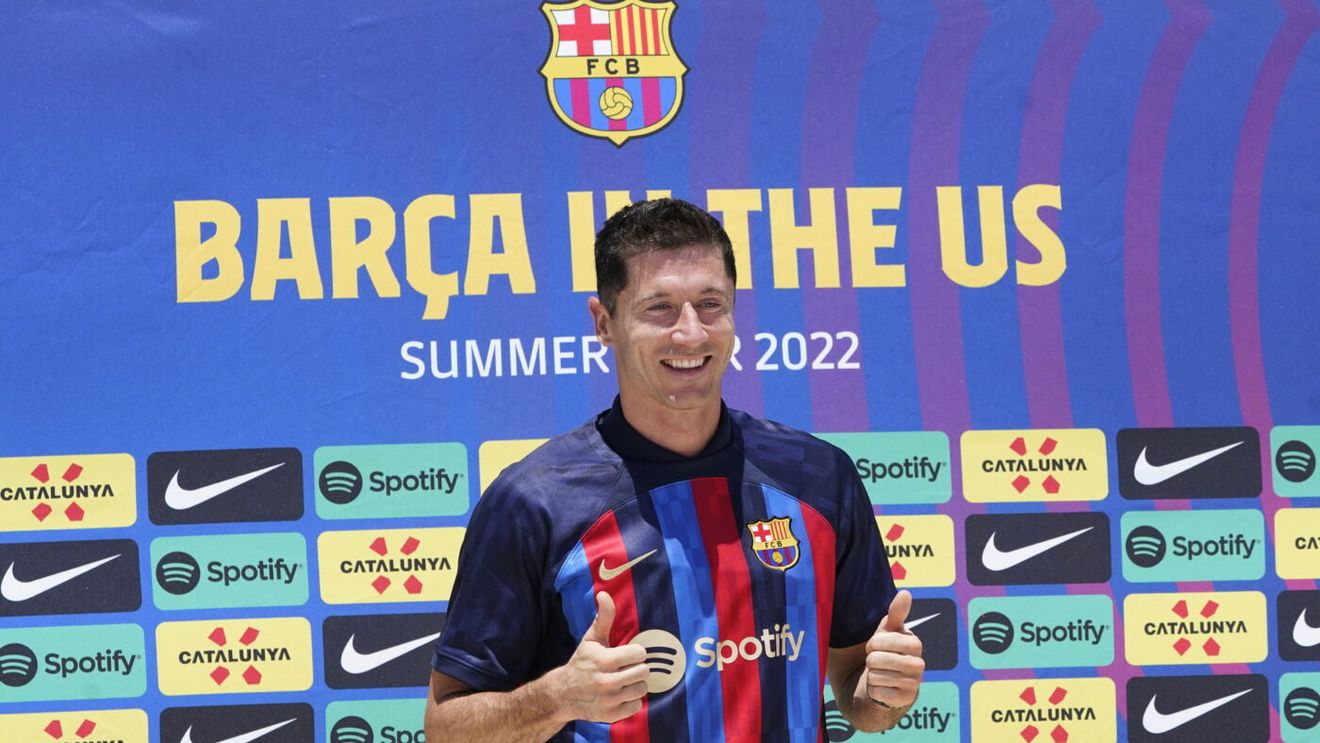 Dezvăluire incredibilă pe Camp Nou: FC Barcelona îi poate rezilia unilateral contractul vedetei Robert Lewandowski, dacă acesta evoluează într-un număr mic de partide pentru catalani!