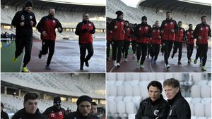 FOTO | "U" Cluj s-a reunit cu o singură noutate și cu gândul la Cupa României: "Vrem să ajungem în finală"