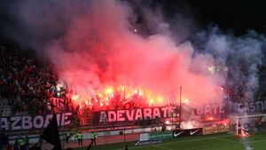 Nici măcar Meme nu a reușit să îi împace!** Fanii Stelei au războiul lor cu Stoichiță: "Nici 1% din stadion nu-l susține" Pe cine vor suporterii?