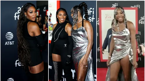 Serena și Venus Williams, apariții de infarct la premiera filmului lor biografic! Will Smith joacă rolul tatălui surorilor | FOTO